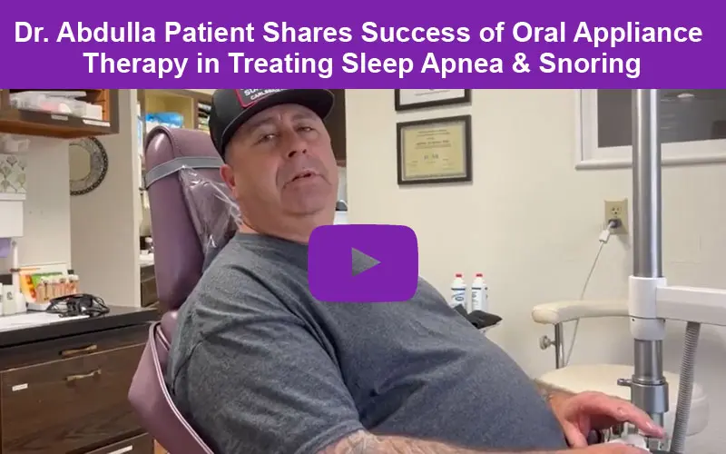 Success Story of Oral Appliance Therapy