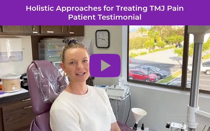 Patient Testimonial of Holistic Approaches for Treating TMJ Pain